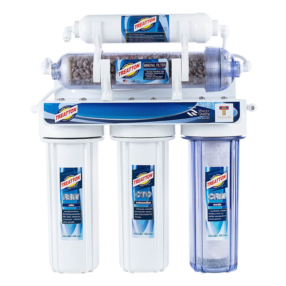 เครื่องกรองน้ำแร่ TREATTON รุ่น CERAMIC MINERAL (5 ขั้นตอน)